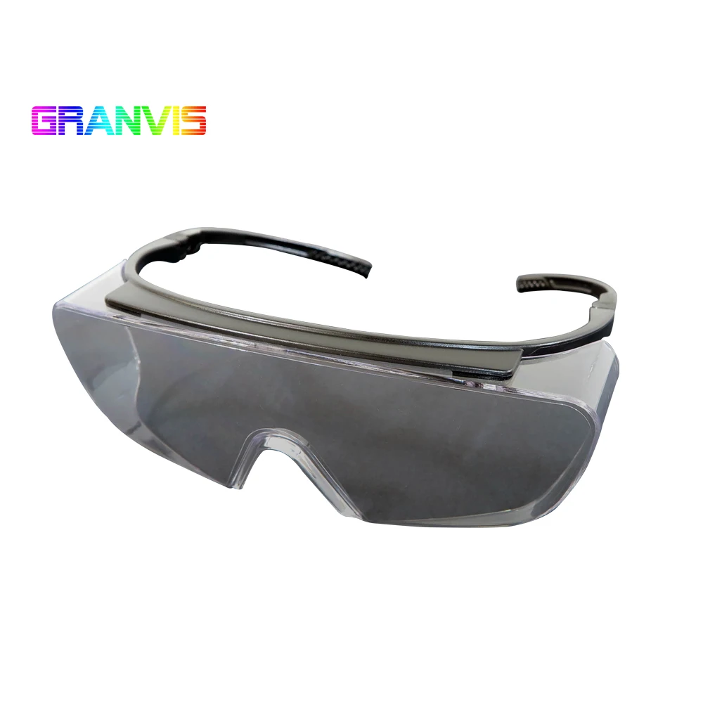 Ultra-light frame and temples safety eyewear OTG