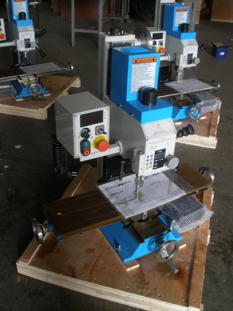 manual mills for metal Brushless motor 500W WMD16VLS mini milling machine