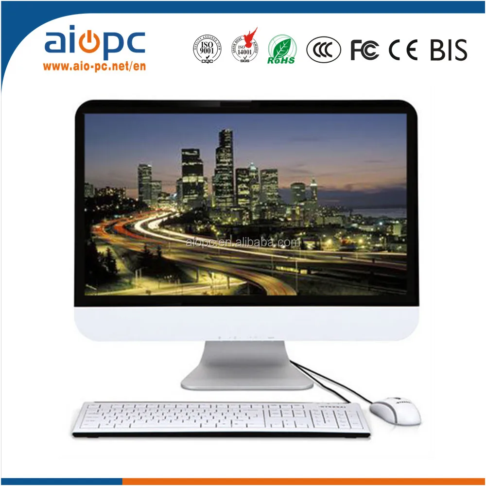 23 all in one touchscreen pc high quality video player linux touch screen computer