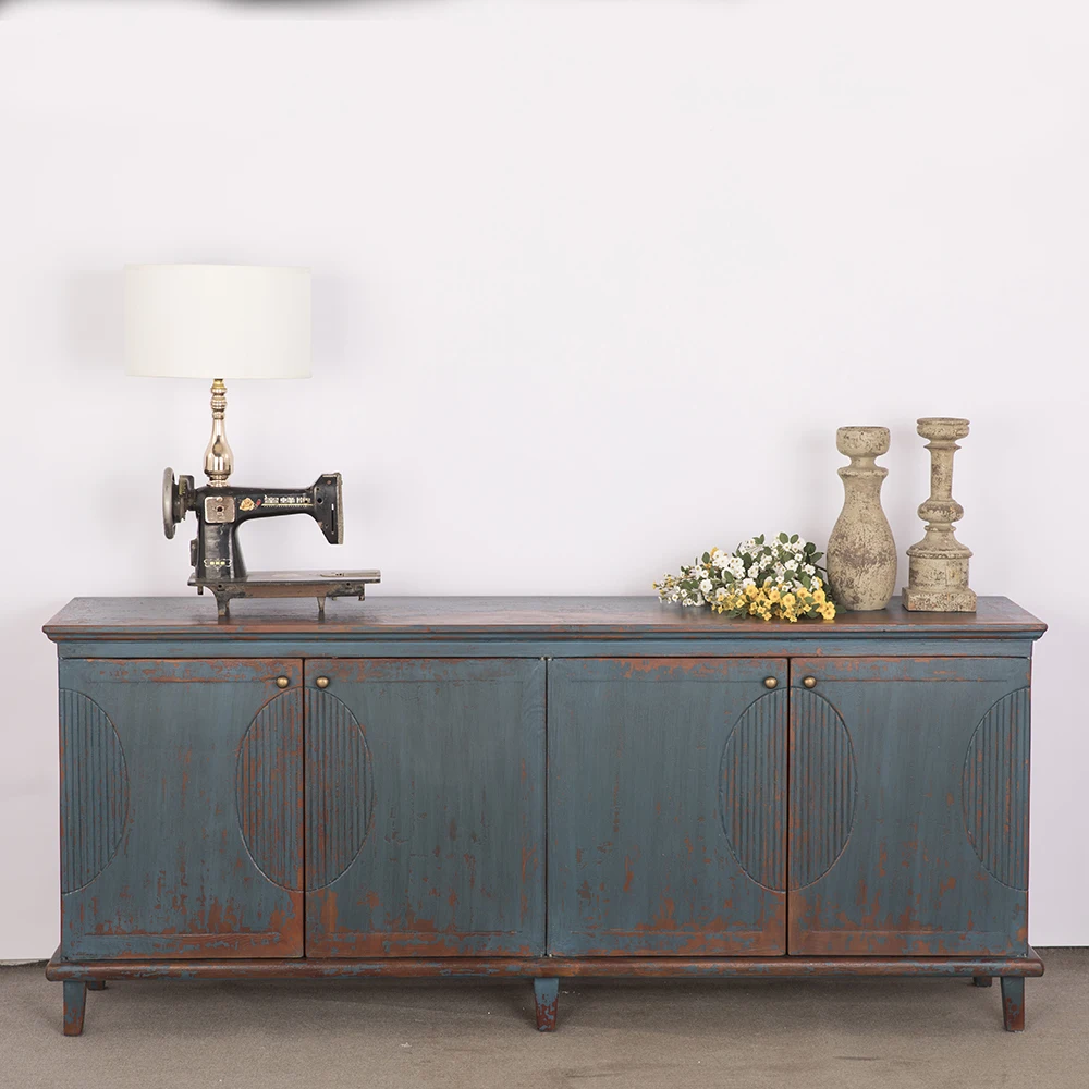 Восстановленный деревянный ТВ-шкаф, деревянный ТВ-шкаф, деревянная дверь шкафа