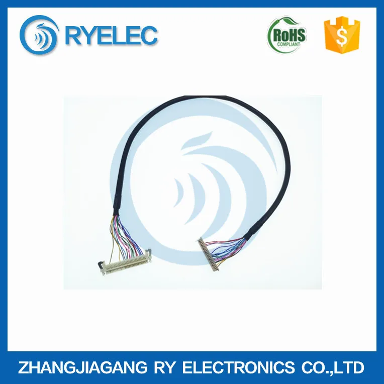 С высоким коэффициентом усиления 30 P FI-X30HL в DF13 пользовательские электронные удлинительный кабель lvds ассамблеи