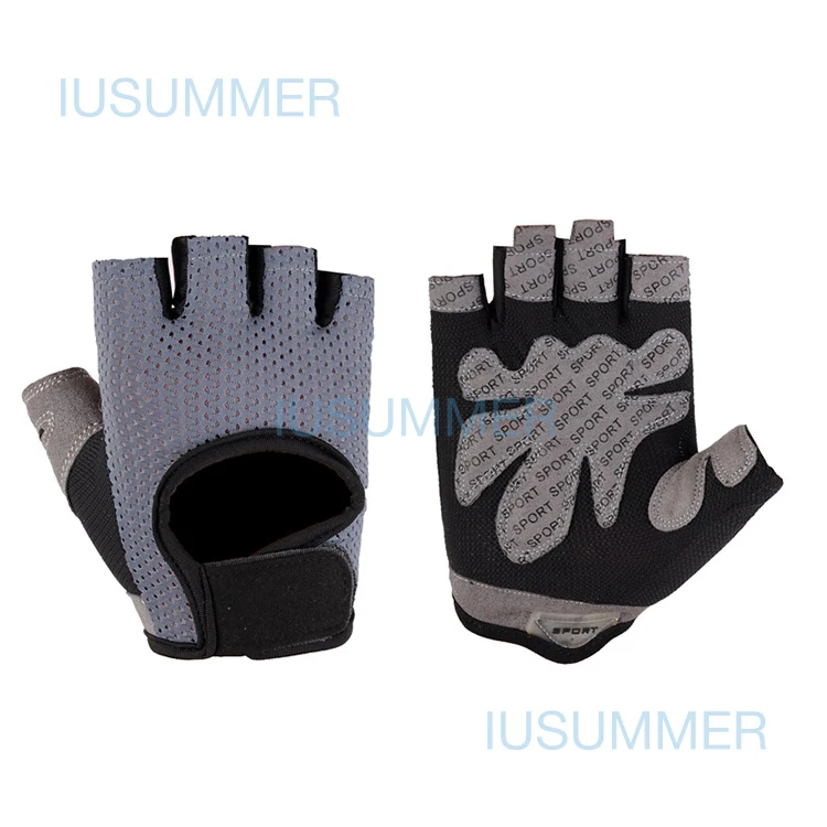 
Durable Gym Fitness Protective Hand Black Wholesale Gloves 