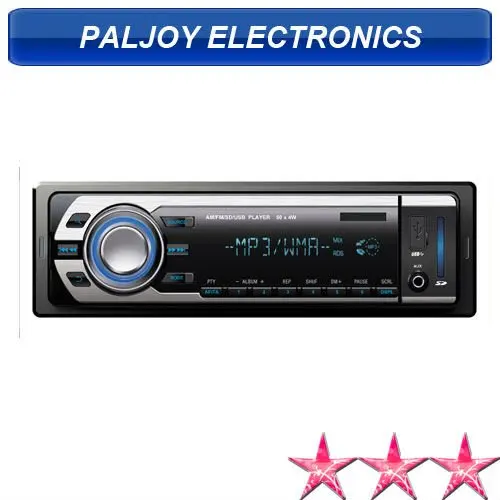 
 1 din автомобильный аудиоплеер deckless со слотом для карт USB/SD  