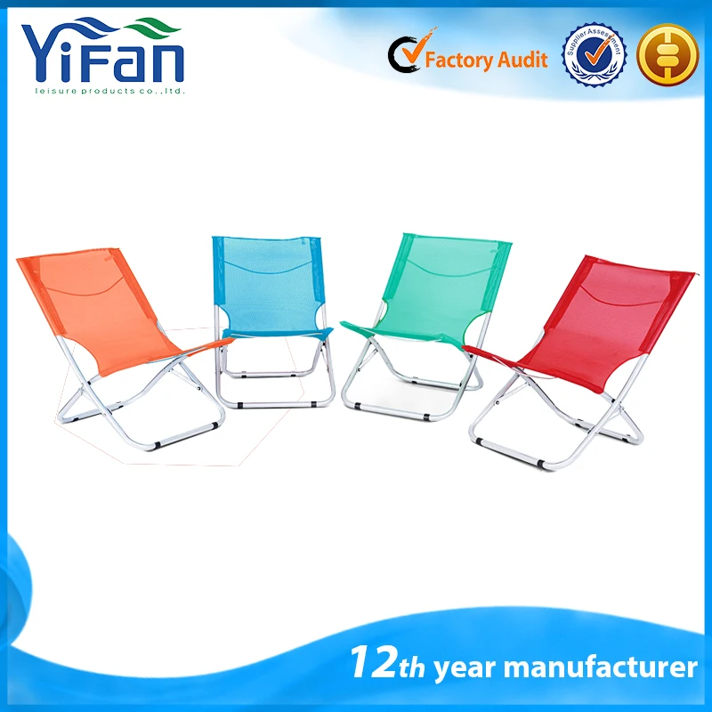 
Outdoor folding beach sun lounger chairs / Portable chaise lounge chair 