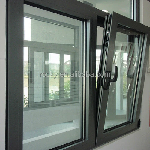 Aluminum turn and tilt window