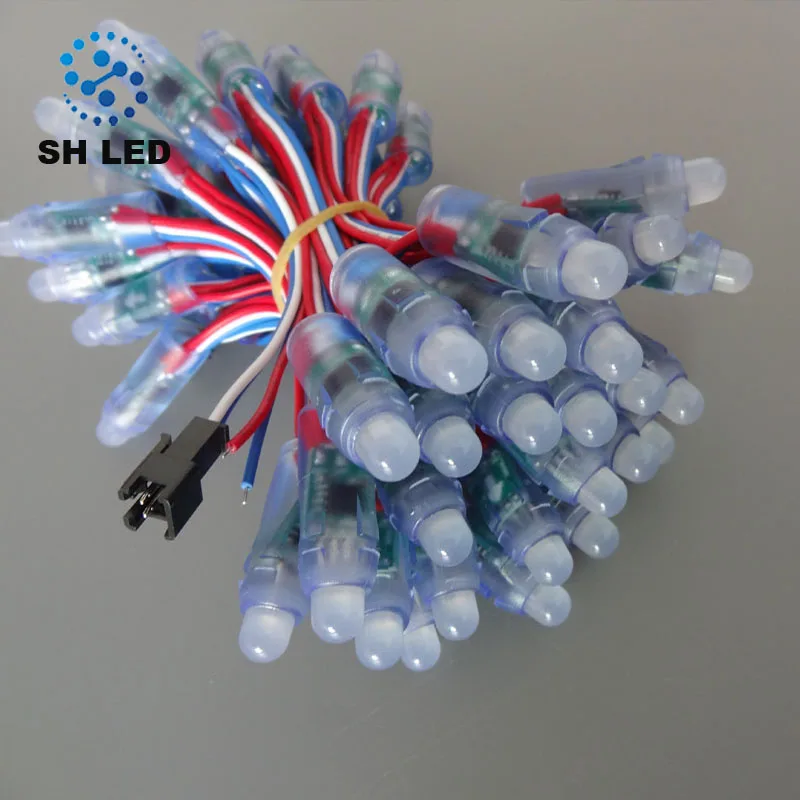 WS2811 DC5V DC12V 12MM Full Color Led Pixel Light String