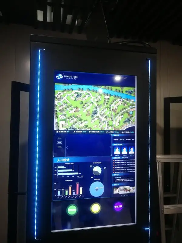 42U Micro data center IT infrastructure security system for server rack