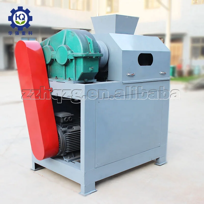 good quality double roller granulating fertilizer press granulator for compound fertilizer production