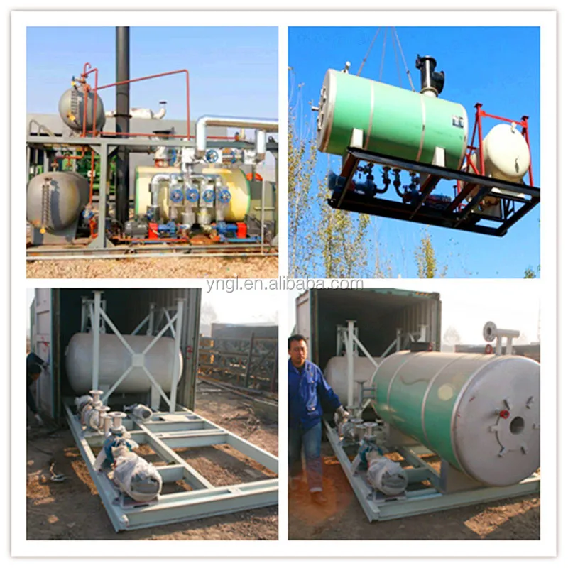 Gas fired Skid-mounted heat-conducting oil boiler
