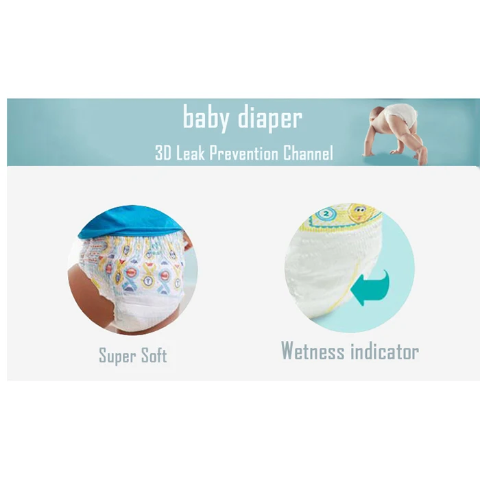 OEM детские подгузники, полиэтиленовая пленка, низкая цена, пользовательские детские подгузники