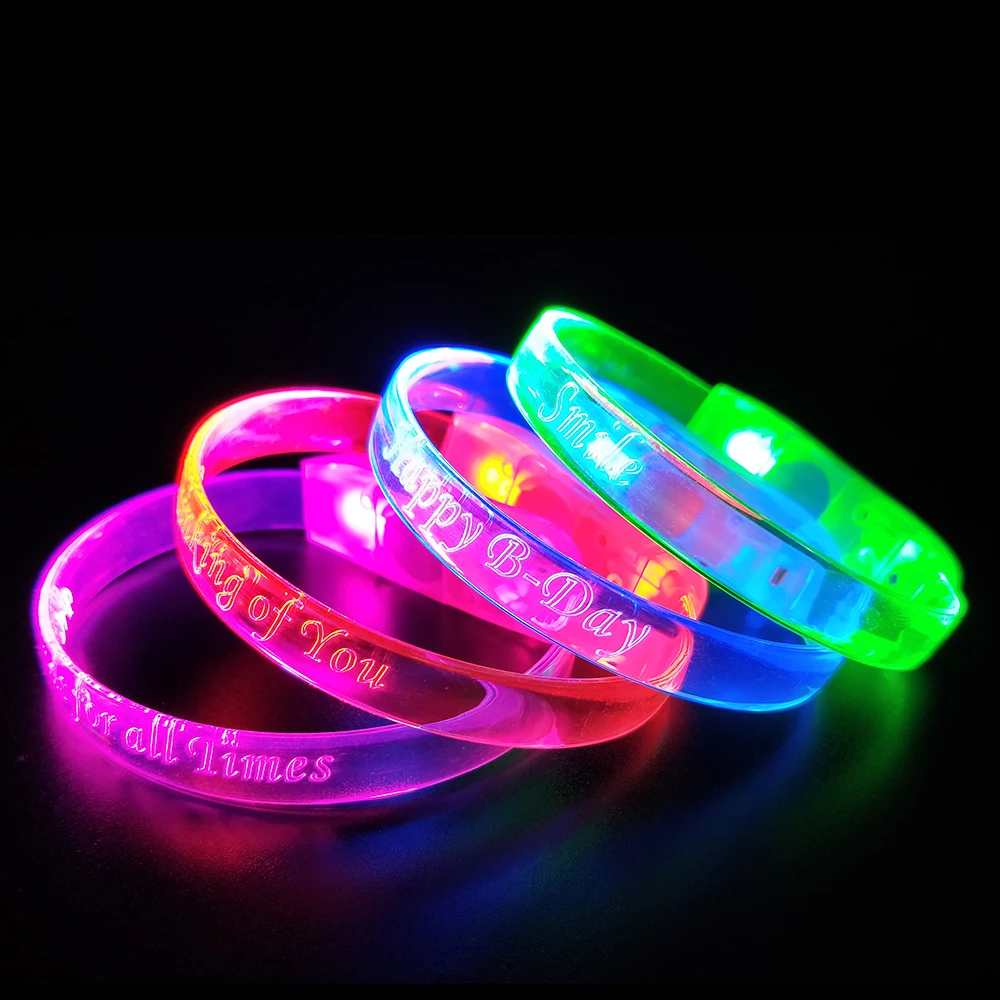 2023 Most Popular Event Party Decoration Glowing Led Bracelet