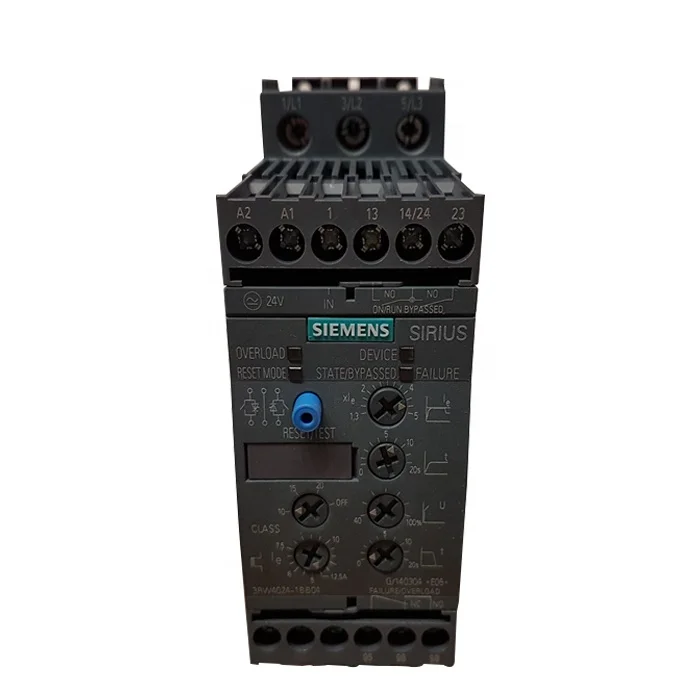 AC Semiconductor Motor Starter 3RW30371BB14 SIRIUS soft starter S2 63 A 3RW3037-1BB14