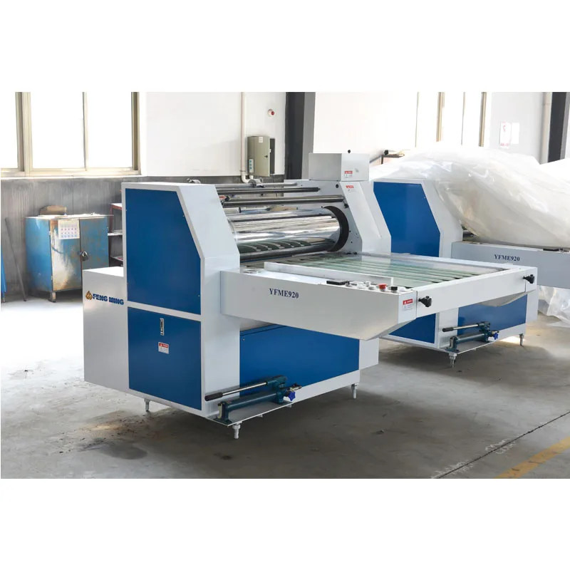 
YFME-720 user manual laminating machine paper packaging thermal paper plastic film laminating machine 