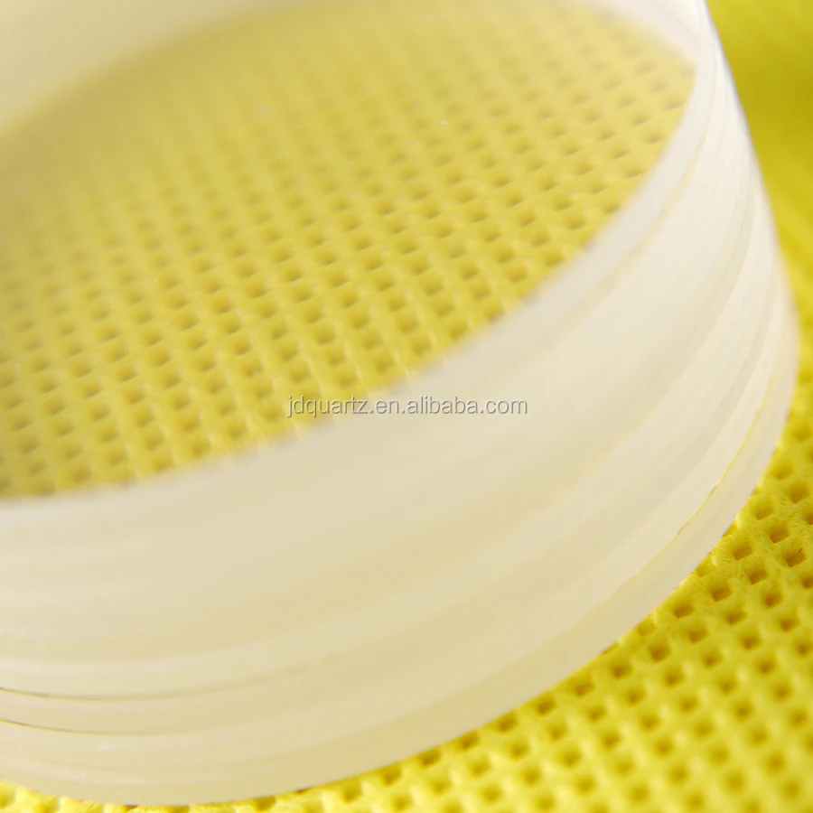 JINGDIAN Optical grade circle quartz glass lens