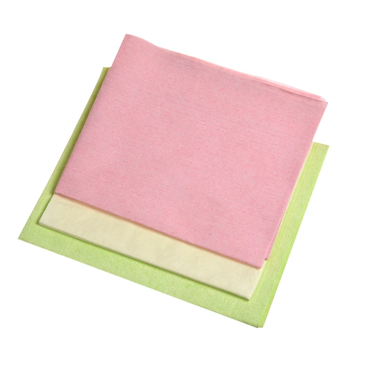 
Needle-punched nonwoven cleaning cloth viscose polyester magic cloth / household super cleaning wipes 