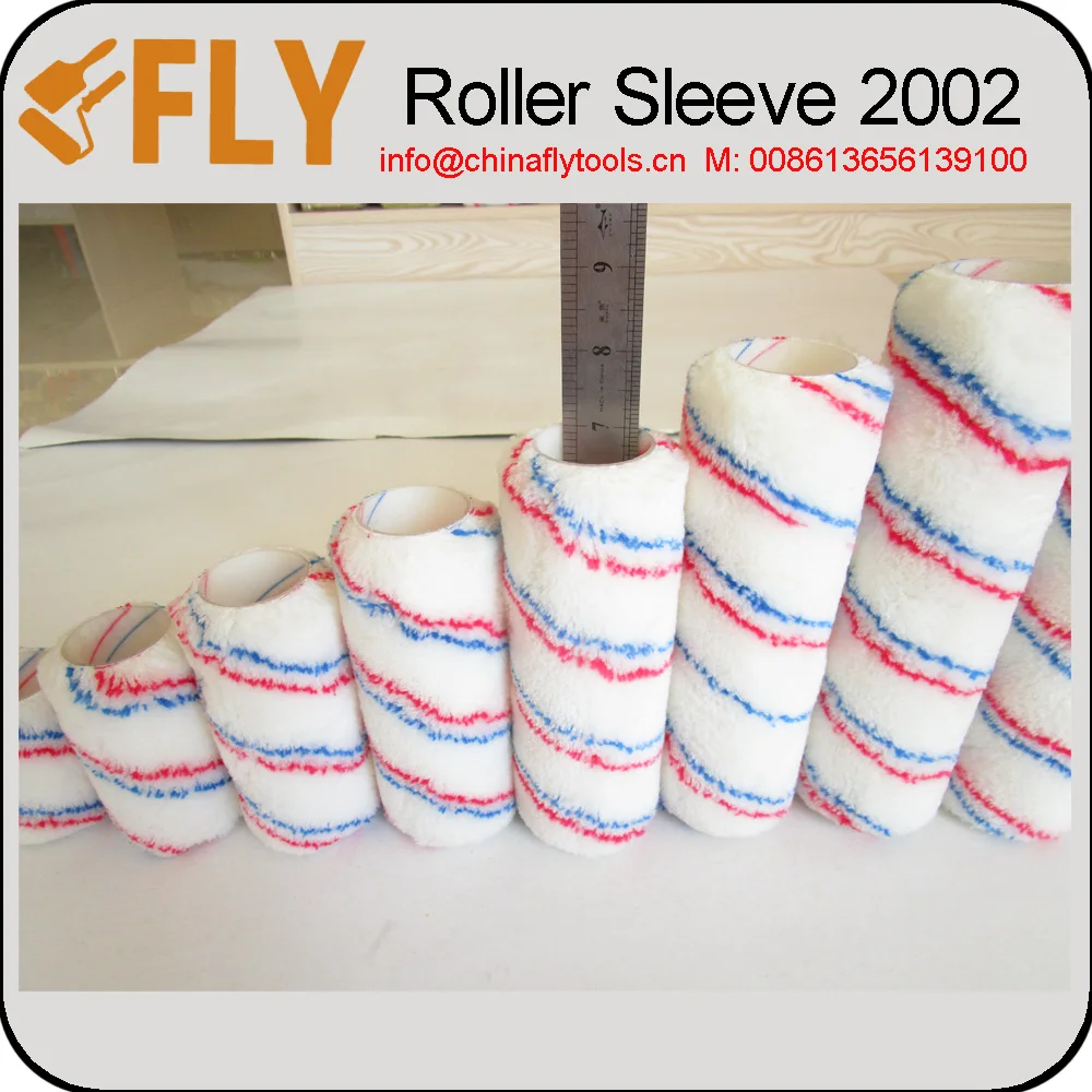 high quality double strip industrial paint roller brush cover