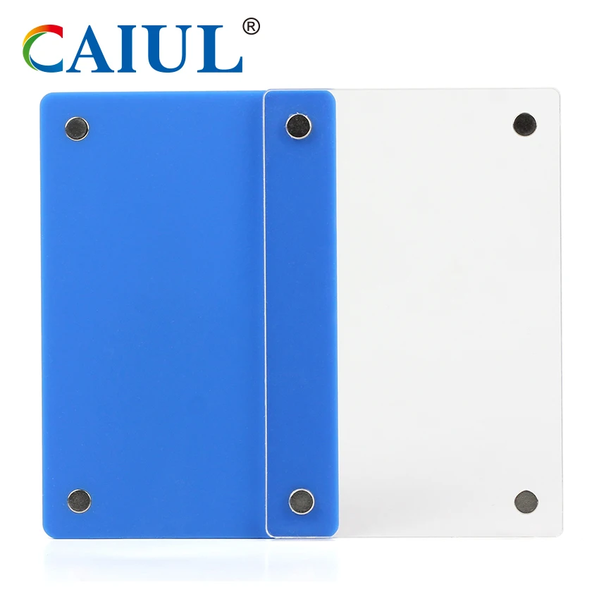 Clear Acrylic Clear Fridge magnet Picture Frame Instax mini 11 flim Photo Card stand holder