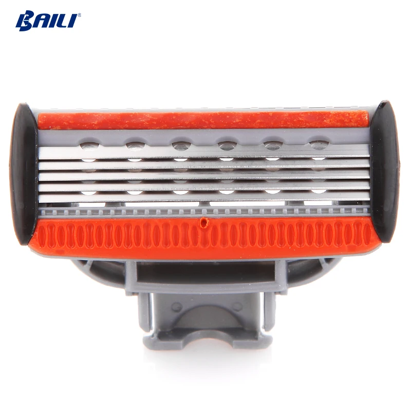
Five blade Shaver Razor Blades Shaving Heads Replacement cartridge With Metal handle box package OEM 