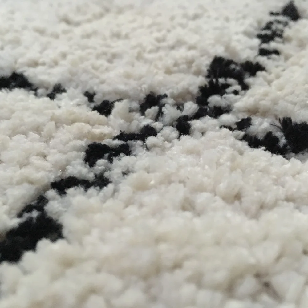 Home decor super soft moroccan style area shaggy carpet