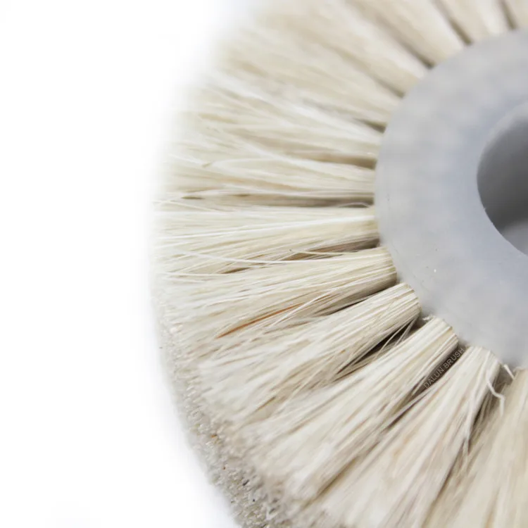 
Sisal Wire Deburring Round Brush for Removal of rust and paint on wood and plastic 