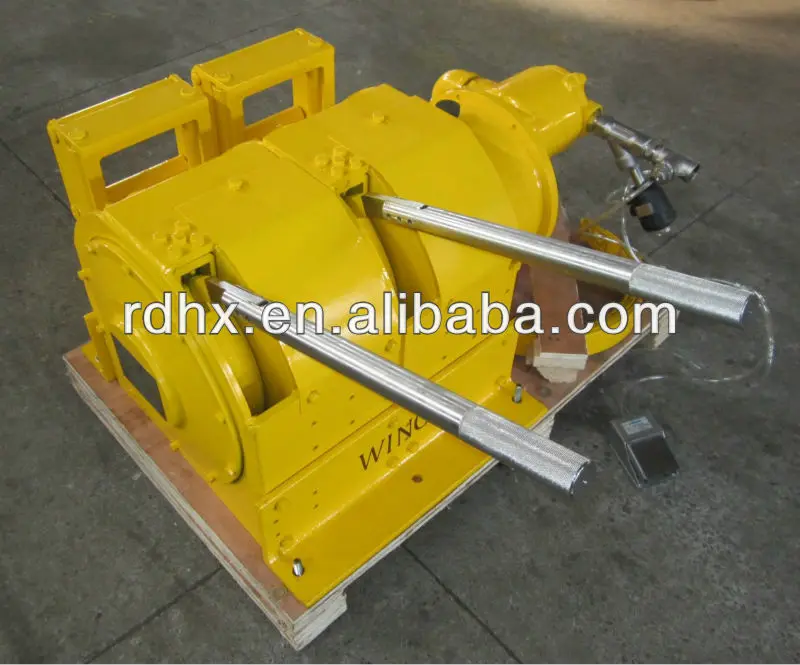 800KGS Capacity Double Drum,Piston Air Motor,Underground Mining Used,Air Scraper Winch