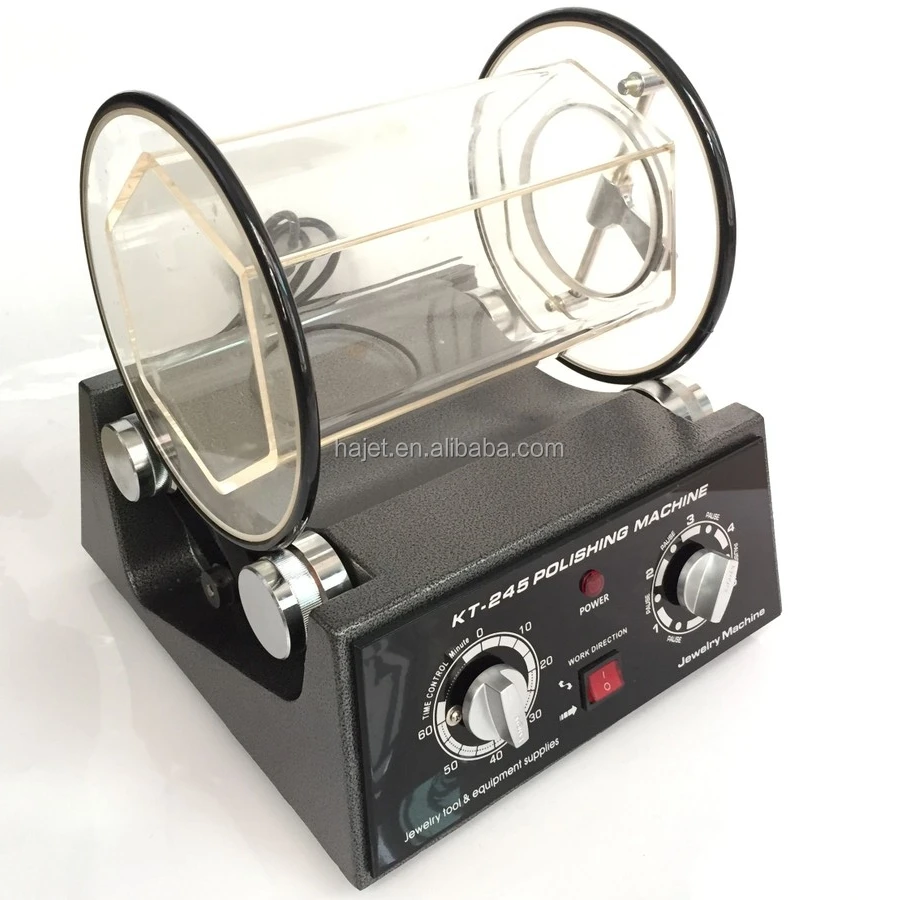 8kg Capacity Rotary Rock Tumbler Jewellery Polishing Machine Mini Rotary Tumbler