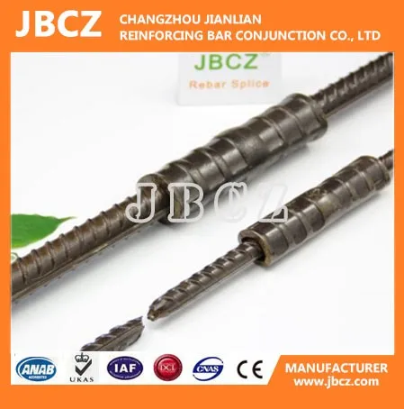 12-40 мм Здание стали механические холодной ковки безвинтовое муфта арматуры