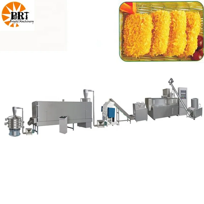 panko bread crumbs maker machine industrial bread crumb machine panko production line