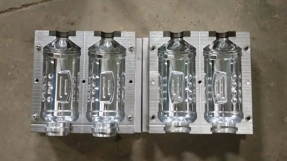multi cavities pet plastic bottle blow mould / mold for water bottle for sales