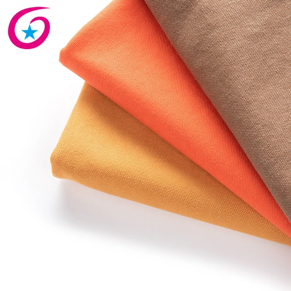 39*26 Stone Washed Canvas Fabric 16 OZ 100% Cotton Recycle Fabric