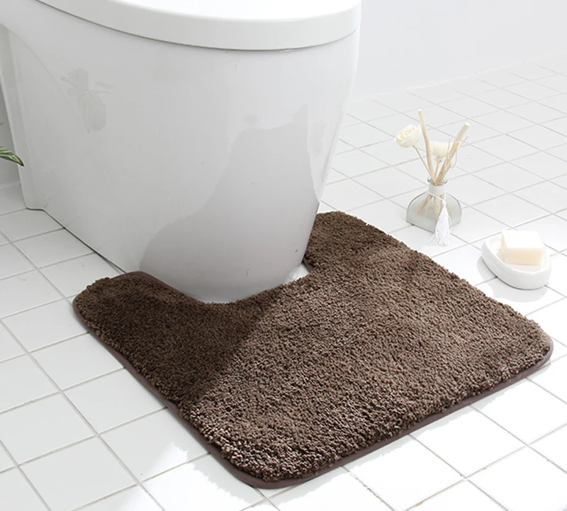 
Microfiber Knitted Bathroom Feet Drying Mat 