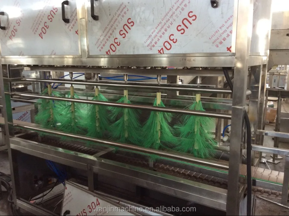 
full automatic bottle washer / 5 gallon water bottling filling machine 