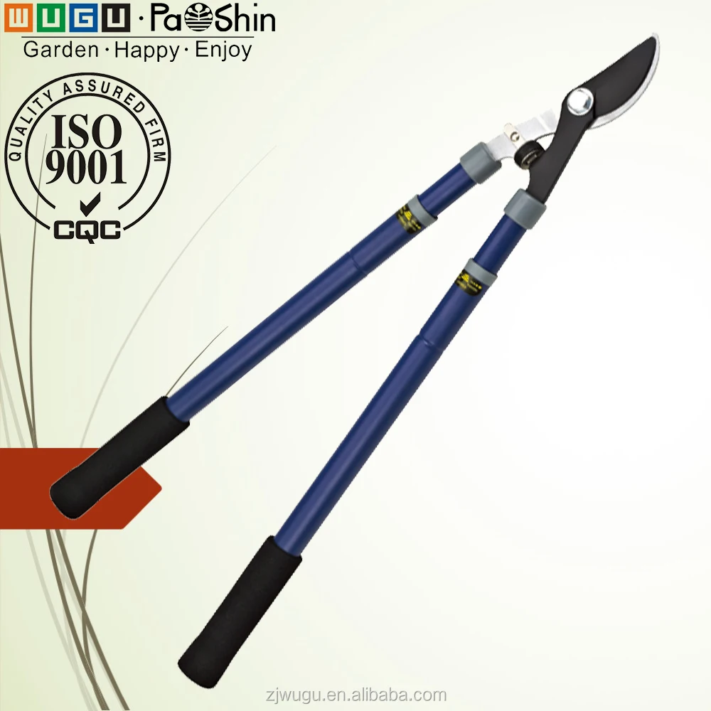 
ISO9001 Garden tool titanium Heavy duty Good quality Long handled secateur pruning shears 24-1/2
