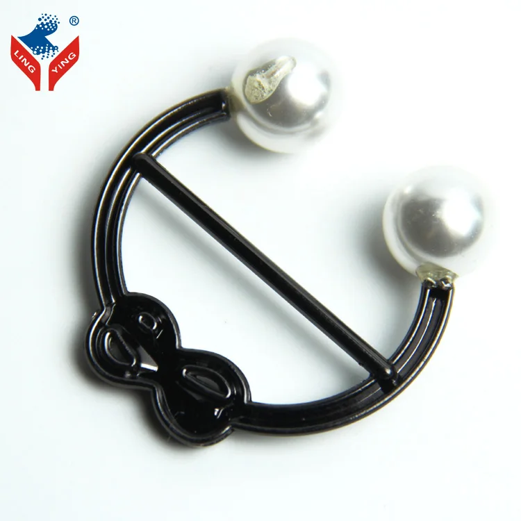 Никель свободный бронза кольцо пряжки жемчужные женская одежда пряжки ремня