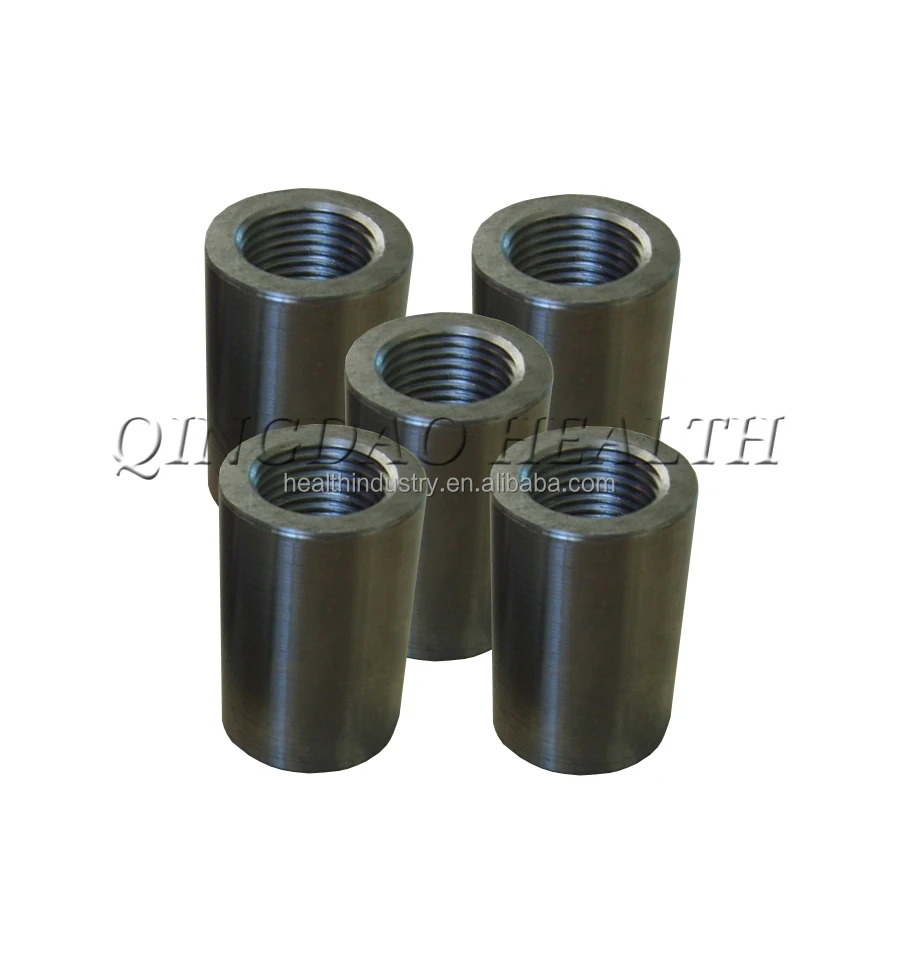 Heavy duty SS,Q345,Q235 zinc plated Rebar coupler
