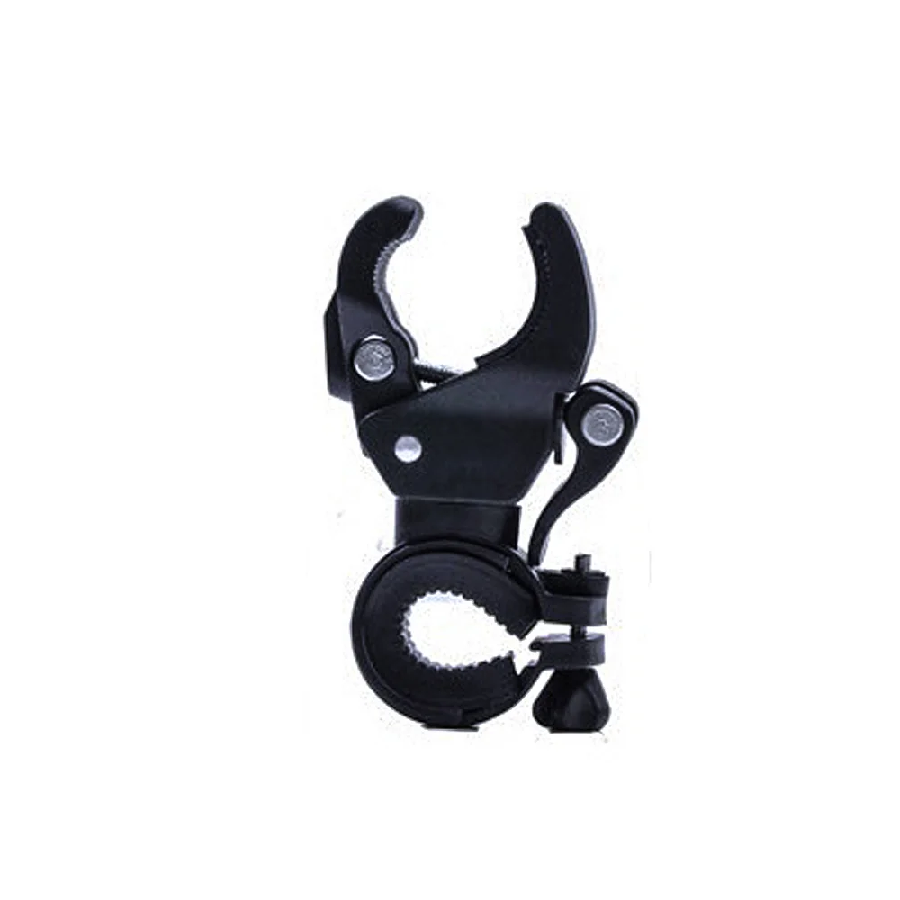 
Wholesale universal bicycle light clip flashlight lamp clip 360 degree rotating flashlight clip equipment bike accessories 