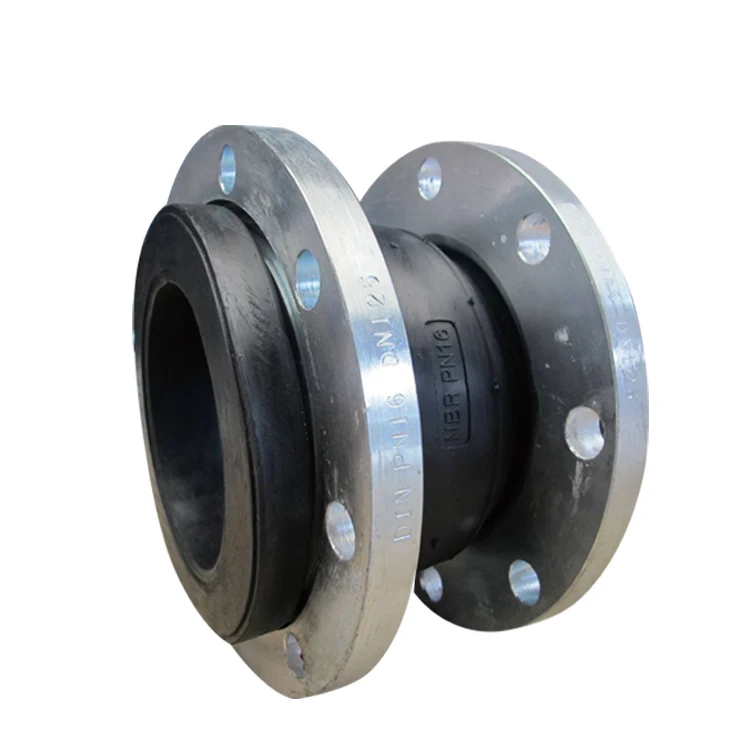 Marine system ss union flange/thread epdm rubber flexible pipe connector