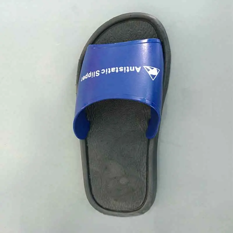 ESD PVC slipper antistatic blue safety slipper antiskid ESD slipper