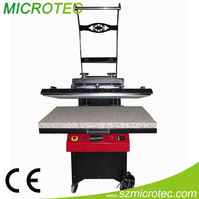 Microtec 80x100cm to 100x120cm heat press, vinyl T-shirt printing machine