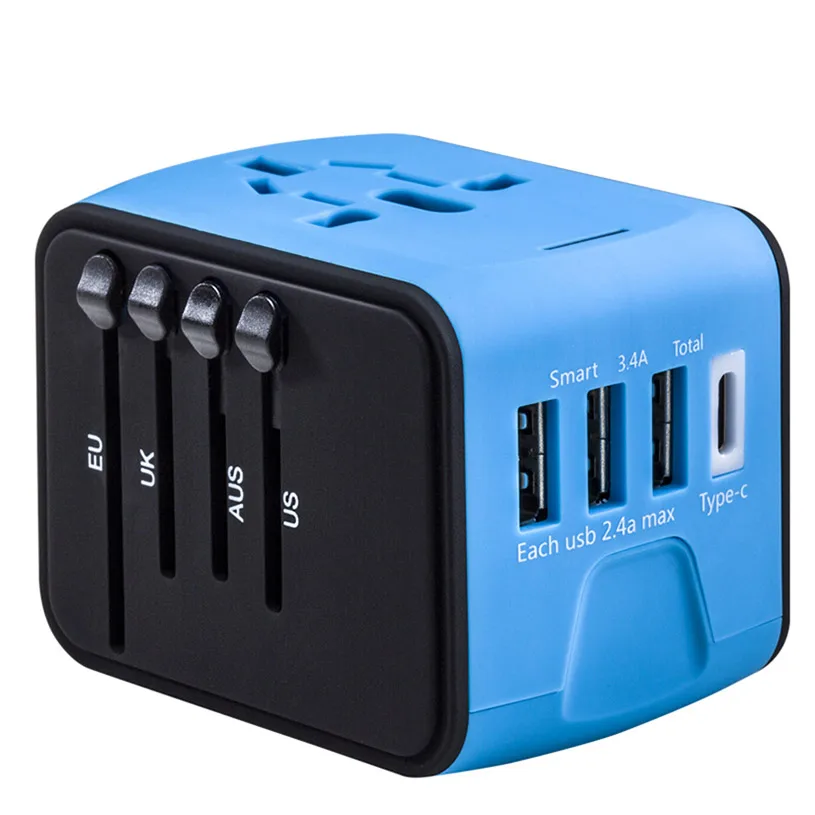 2021 hottest trending product and amazon hot selling product international travel adapter universal socket for promotional items