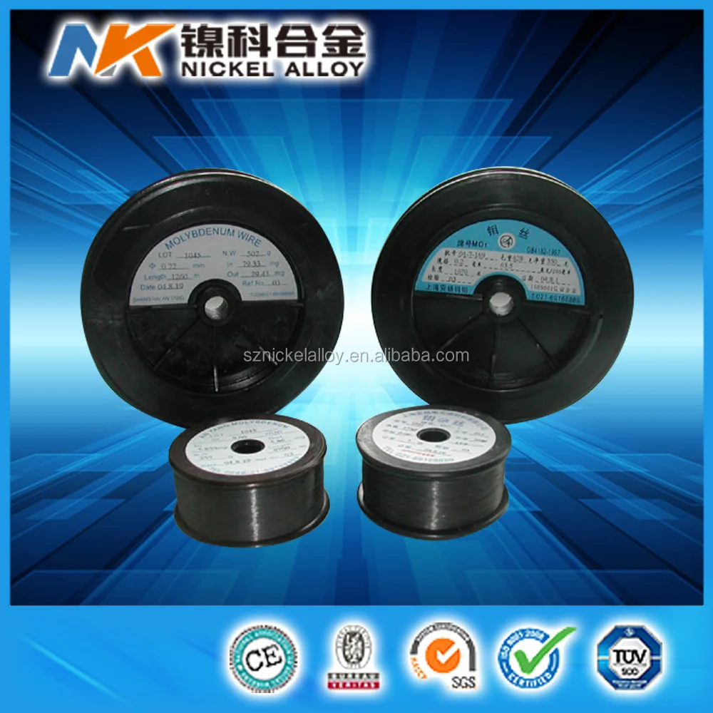 NK 0.08mm tungsten wire 99.95% filament tungsten for x-ray tube