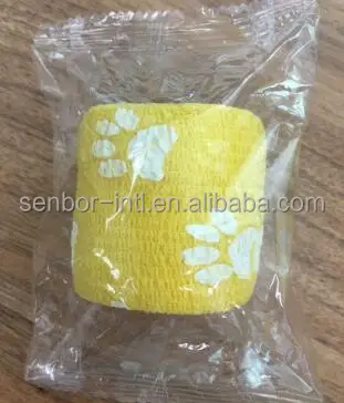 
Pet Vet Wrap Camo Printed Veterinary Cohesive Bandage 