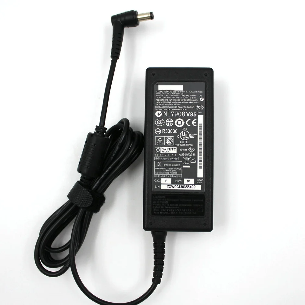 
19V 3.42A 65 Watt 5.5 2.5mm Laptop power Adapter Charger for Delta Asus ADP-65JH DD PA-1650-78 ADP-65GD B ADP-65DW A 