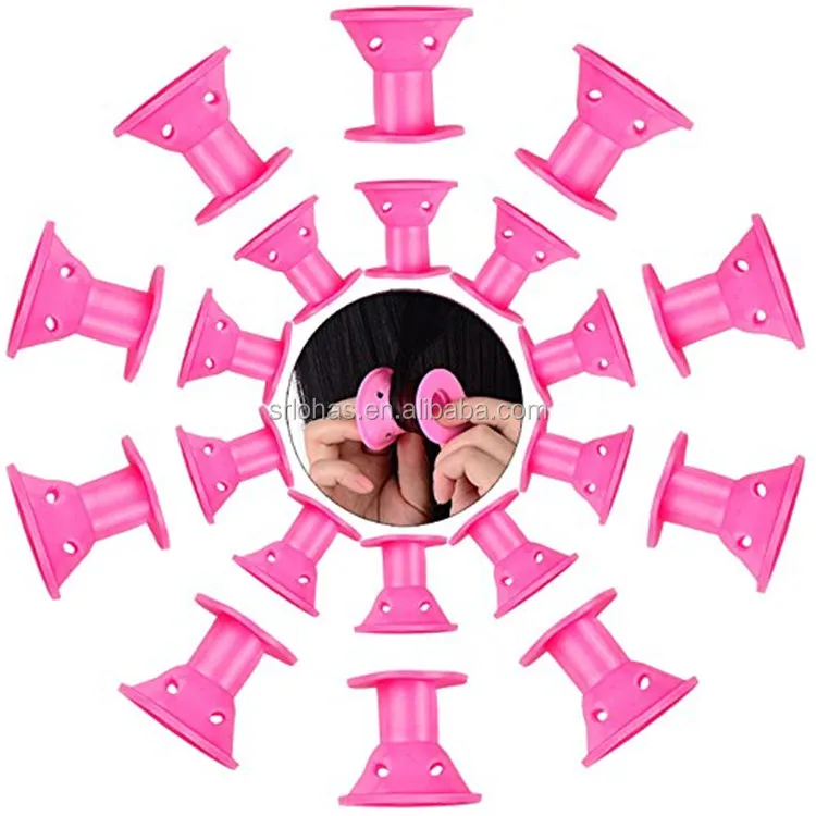 Silicone No Clip Hair Style Rollers