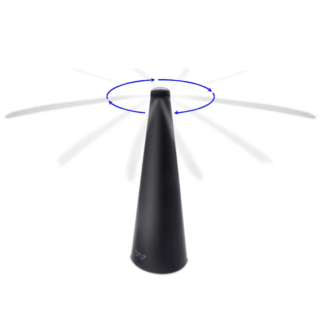 Amazon Hot Sell Chemical Free Fly Housefly Trap Fan Table Fly Repellent Fan