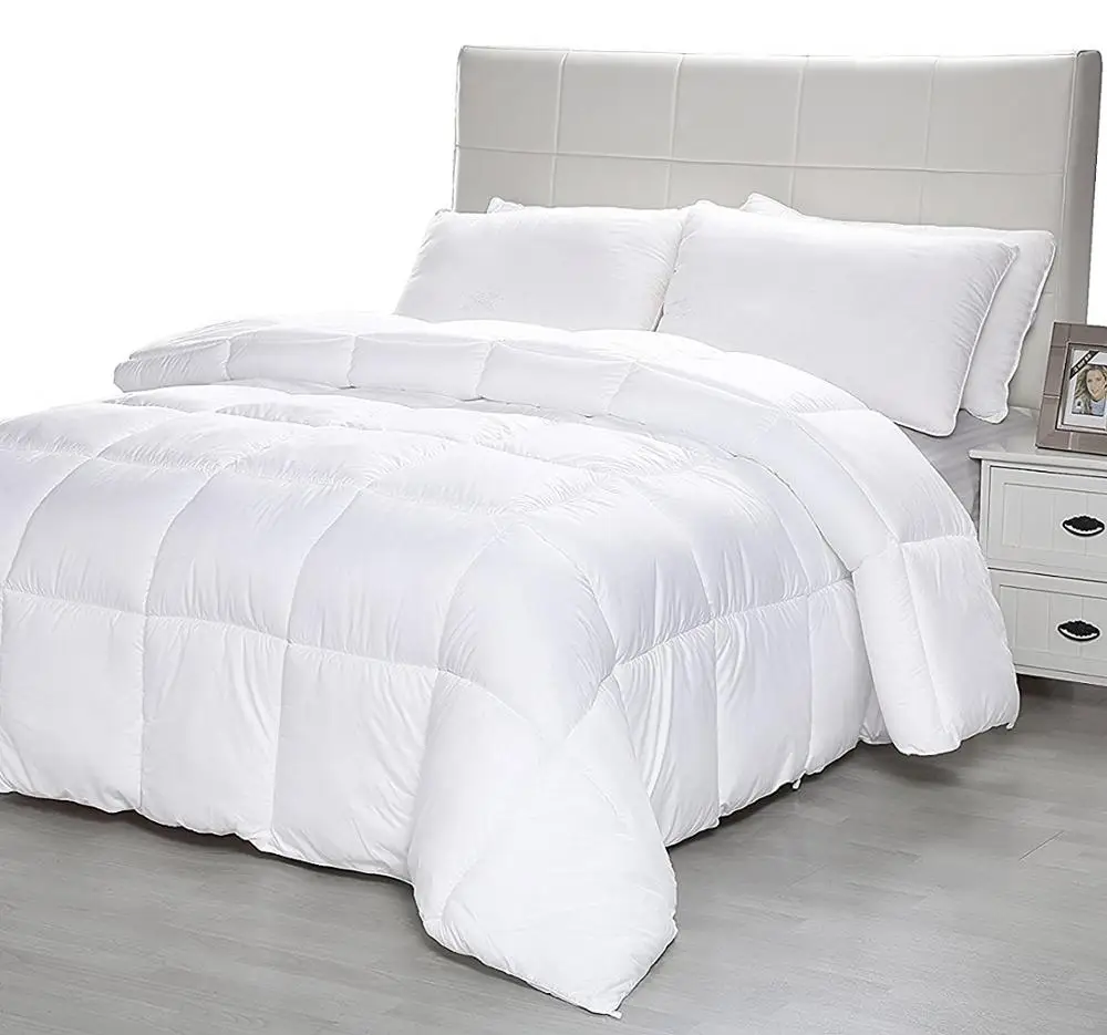 Single size comforter set wholesale baby quilts white fluffy comforter