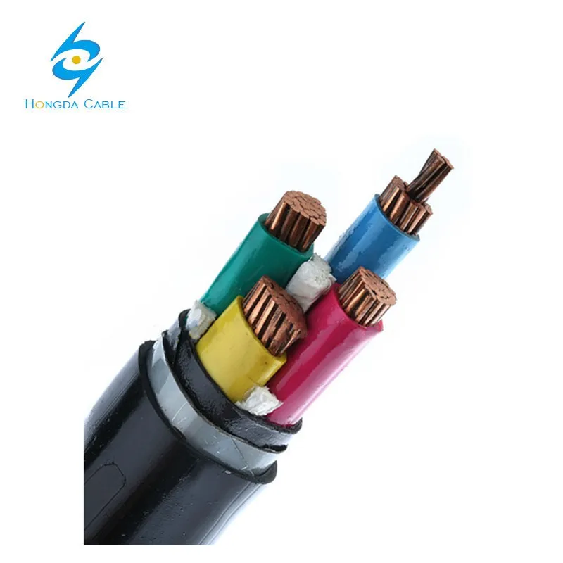 Китайские производители 0,6/1kV медный проводник ПВХ изолированные 4 Core 50 мм 70 мм 95 мм 240 мм кабель питания