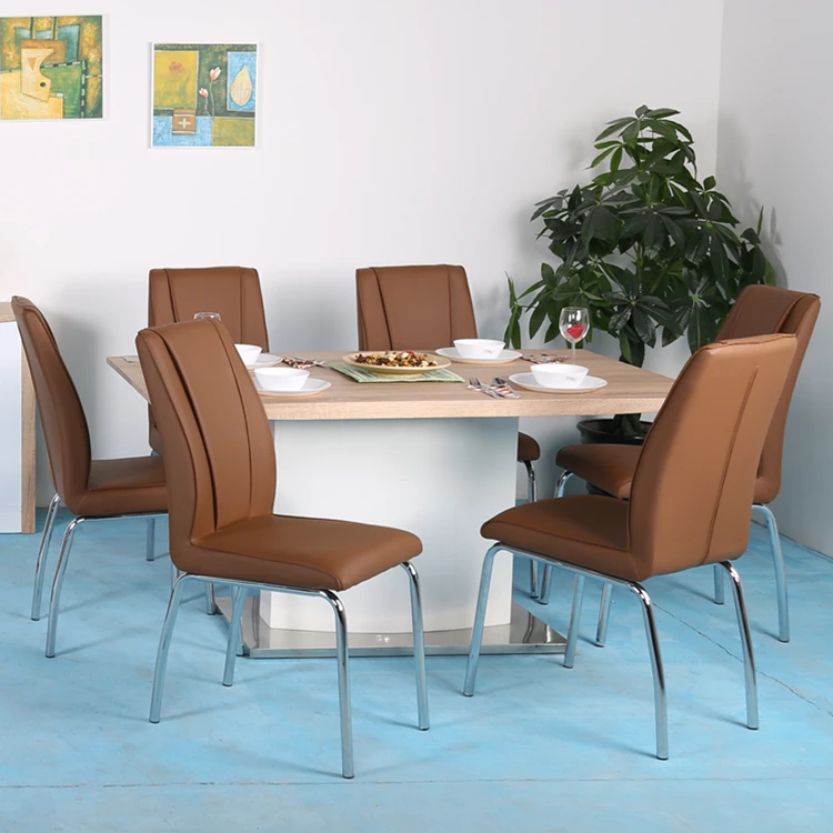 Modern Design Kitchen furniture MDF wood table dining table on sale