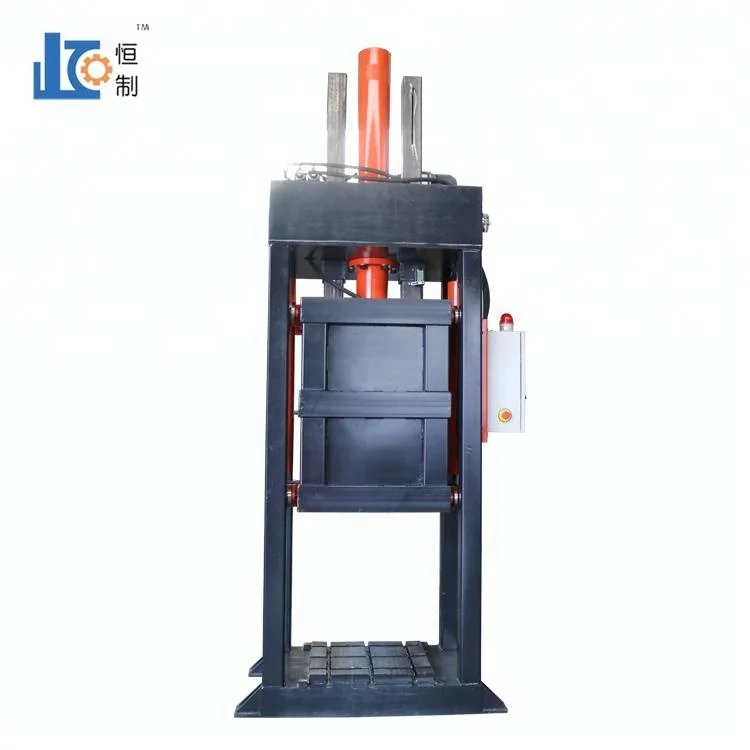 
CE Certified factory sale vertical lifting box hydraulic cotton press machine packing machine baler machine 
