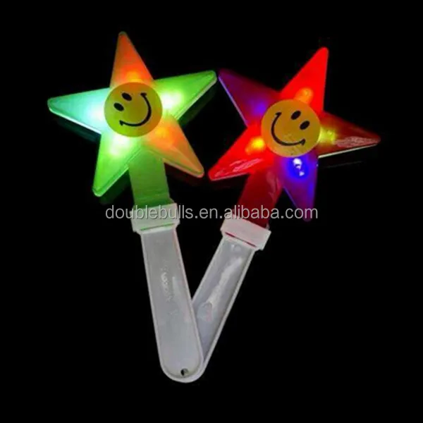 Пользовательские светодиодные пластиковые ручные зажимы для детей